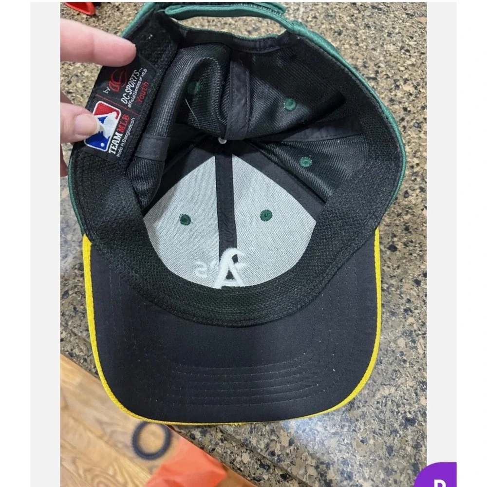 oakland‎ a's adjustable youth baseball cap